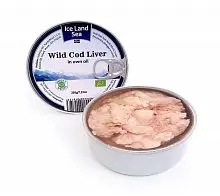 Печень трески натуральная (сделано в море) 205г Исландия